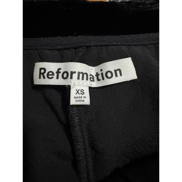 Reformation Black Velvet Tunic Dress / Tank Top – XS - Picture 5 of 5